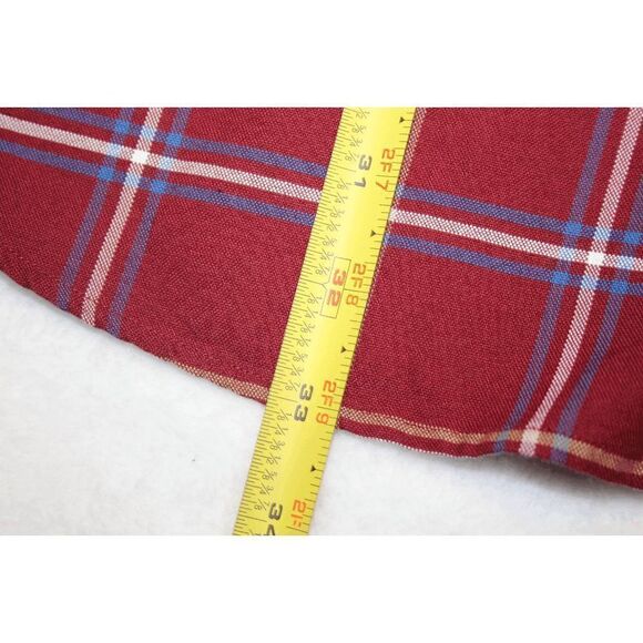 Cremieux Red Plaid Button Down Shirt - Picture 5 of 9